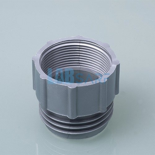 Diş Adaptörü PP & Dış/İç US davul dişi - 2'' BSP & Gümüş & 0600-1007