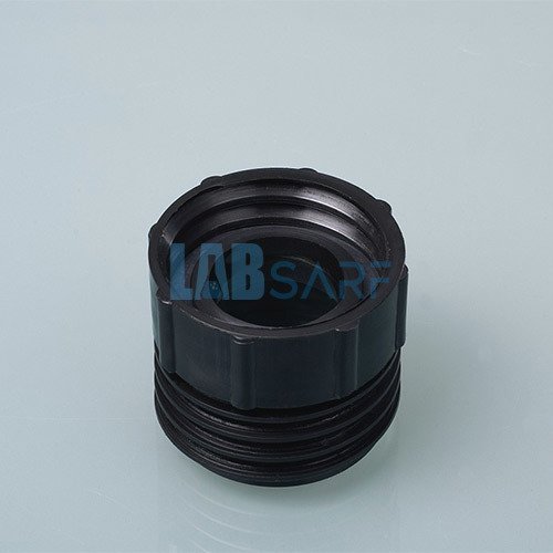 Diş Adaptörü PP & Dış/İç 64 mm (BSI) - DIN 60 & Siyah & 0600-1014