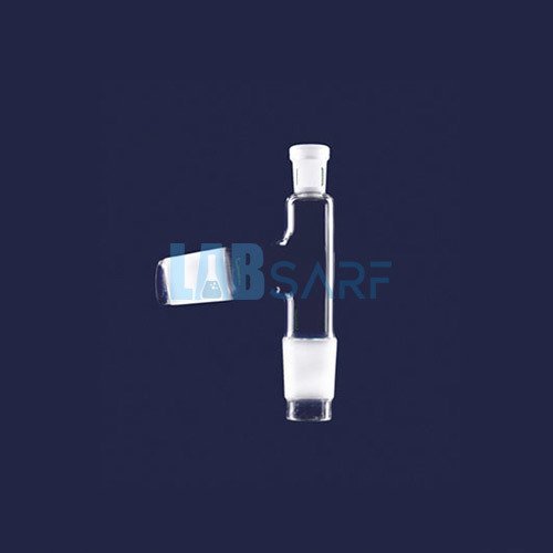 Adaptör Distilasyon Dişi Şilif:Ns14/23 Erkek Şilif:Ns19/26 Açılı Erkek Şilif:Ns19/26 Standart Başlık-(1 Adet)