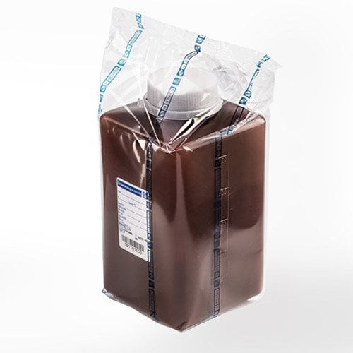 Su Numune Şişesi PP & Amber & 1000 ML & Tek Tek Poşetli Gama Steril & 1 Adet