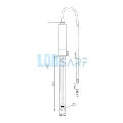 Genel Amaçlı Eşleştirme Pinli Dijital Cam Gövde pH Elektrodu