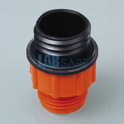 Diş Adaptörü PP & Dış/Dış Tri-Sure - 61 mm & Siyah/Turuncu & 0600-3006