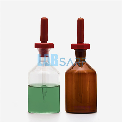 Şişe Damlatma Cam & Şilifli Şeffaf 50 Ml-(1 Adet)