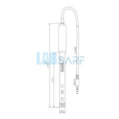 Dijital EC/Sıcaklık Elektrodu