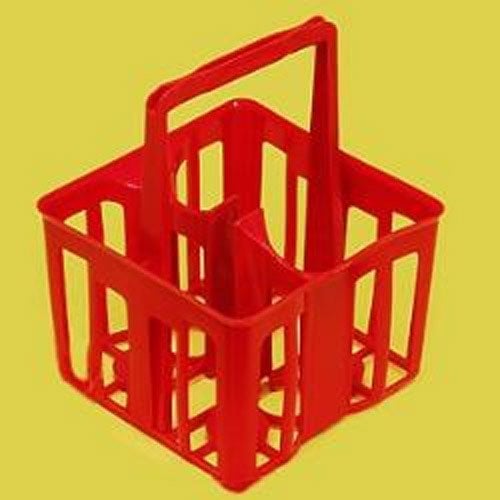 Numune Taşıma Sepeti & 4 Bölmeli & Plastik PP & 1 Adet