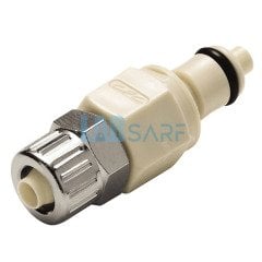 Çabuk Açılan Kaplin & NW 3.2 mm & Hortum Vidalı Hortum Nipeli & Valfli & 27 mm & 8752-1142