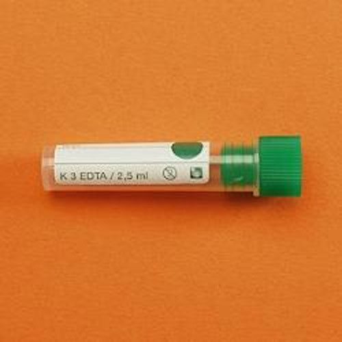 K3 EDTALI Tüp & 2,5 ml & 12x51 mm & 100 Ad./Paket-(1 Paket)