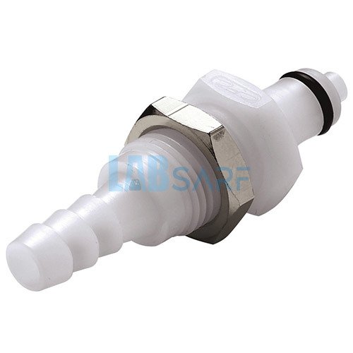 Çabuk Açılan Kaplin & NW 3.2 mm & Hortum Başlığı İle Plaka Montajı & Valfli & 46 mm & 8753-1104