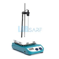 Manyetik Karıştırıcı Isıtıcı Tablalı & LCD Göstergeli - (1 Adet)