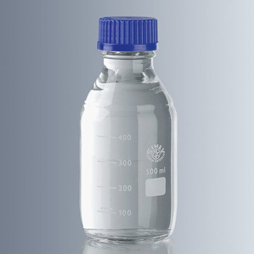 Şişe & Cam Payreks & Otoklavlanabilir & Mavi Kapaklı & Film Kaplı & 20000 ML -1 Adet