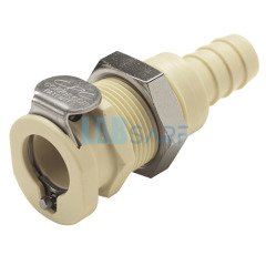 Çabuk Açılan & NW 6.4 mm & Hortum Başlığı İle Plaka Montajı İçin Kaplin & Valfli & 6.5 mm & 8763-1050