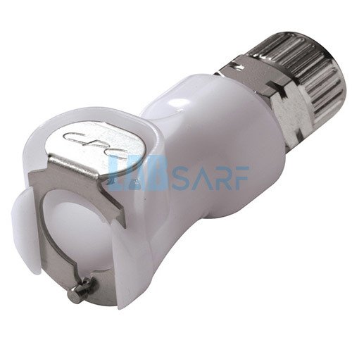 Çabuk Açılan & NW 6.4 mm & Hortum Vida Bağlantılı Hortum Kaplini & Valfli & 6x8 mm & 8762-1380