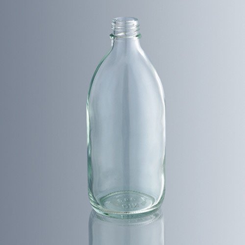 Şişe & Cam & Dar Boyunlu & Kapaklı & Şeffaf & 30 ml -1 Adet