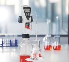 Dijital Büret Titrette, 25 ml  (Geri döngü vanalı ve 0,001 ml hassasiyette)