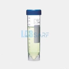Tüp 50 Ml & Steril-DNA/RNA Free & Santrifüj & Etekli & Vida Kapaklı & Şeffaf - 50 Adet/Paket-(1 Paket)