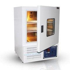 Soğutmalı İnkübatör -10°C...+80°C & 125 lt. Paslanmaz Çelik İç Kabin & PID Kontrollü & Gözetleme Camlı & Hava Sirkülasyonu -1 Adet