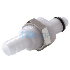 Çabuk Açılan & NW 6.4 mm & Hortum Başlığı İle Plaka Montajı İçin Kaplin & Valfsiz & 6.5 mm & 8773-1040