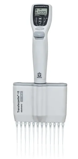 Elektronik Ayarlı 12 Kanallı, 1 - 20 ul