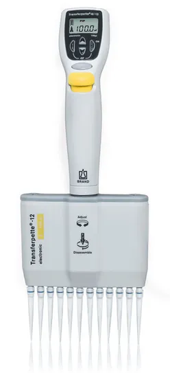 Elektronik Ayarlı 12 Kanallı, 5 - 100 ul
