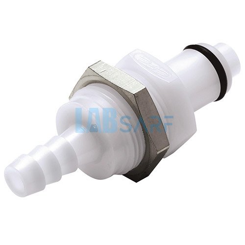 Çabuk Açılan & NW 6.4 mm & Hortum Başlığı İle Plaka Montajı İçin Kaplin & Valfli & 9.5 mm & 8773-1160