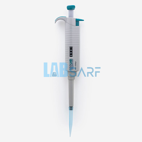 Otomatik Pipet Tek Kanal 0.5 - 10 µl Otoklavlanabilen Hacim Ayarlı isolab -1 Adet