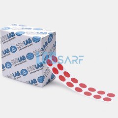 Etiket Dairesel Form Beyaz 1,5 & 2,0 ml Tüpler İçin-1000 Adet/Paket-(1 Paket)