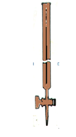 Şelbahlı Büret A Class 1/5 100 ml Teflon Musluklu - (1 Adet)