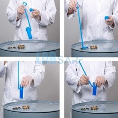 Numune Alma Tüpü & Tek Kullanımlık & Mavi & Sterilize & 50 ml & 5393-7001