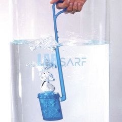 Numune Alma Tüpü & Tek Kullanımlık & Mavi & Sterilize & 250 ml & 5393-7021