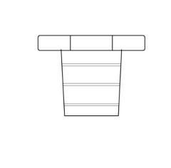 Plastik kapak, Altıgen başlı NS : 29/32