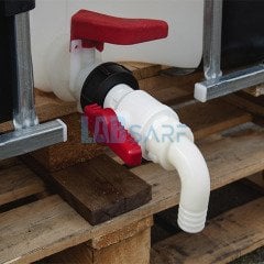 IBC Tahliye Vanası & Açılı Tahliyeli & 0534-0002