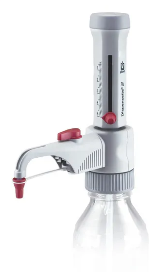 Dispensette, Manual Vanalı;  0.5 - 5 ml
