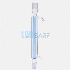Soğutucu 160 Mm Dişi Şilif: Ns14/23 Erkek Şilif: Ns14/23 Düz & Cam Yan Kollu - (1 Adet)