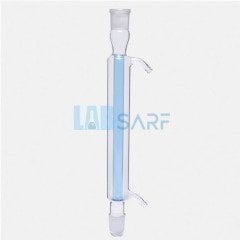 Soğutucu 250 Mm Dişi Şilif: Ns14/23 Erkek Şilif: Ns14/23 Düz & Cam Yan Kollu - (1 Adet)