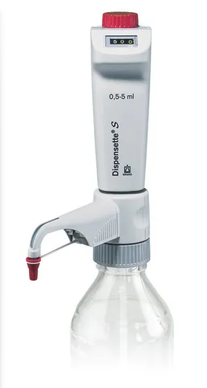Dispensette, Digital;  0.5 - 5 ml