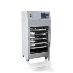 Endüstriyel Fırın (50°C...250°C) & 192 L PID Dijital Termostat & Zamanlayıcı & Hava Sirkülasyon & 10 Tepsi & Tekerlekli & Paslanmaz Çelik İç Gövde-1 Adet