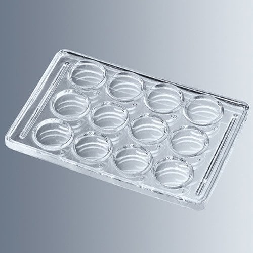 Plaka & Mikroflokülasyon İçin & 12 Kuyucuklu -1 Adet