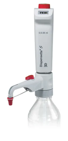 Dispensette, Digital Vanalı;  2.5 - 25 ml