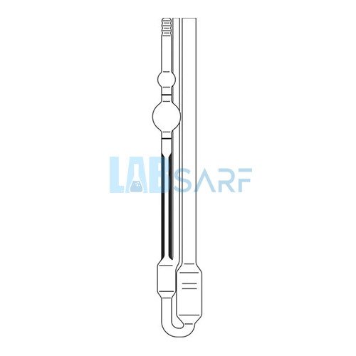 Ubbelohde Viskozimetre Kalibre Edilmemiş (DIN) & 3 Uçlu & Type No: 530 10