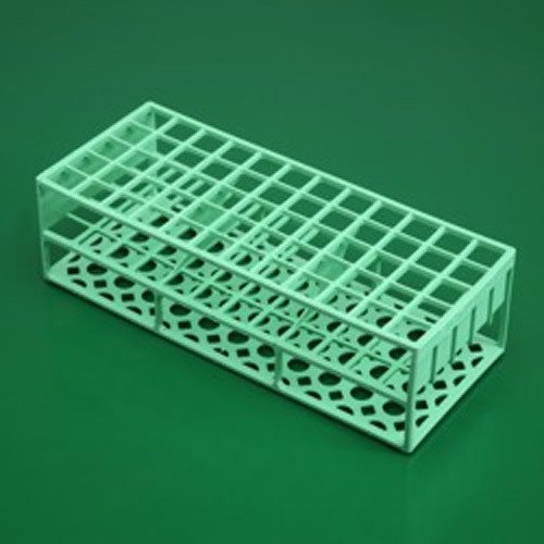 Tüp Sporu & Kare Delikli & Plastik & 17 mm & 60 Delikli & Yeşil & 1 Ad./Adet