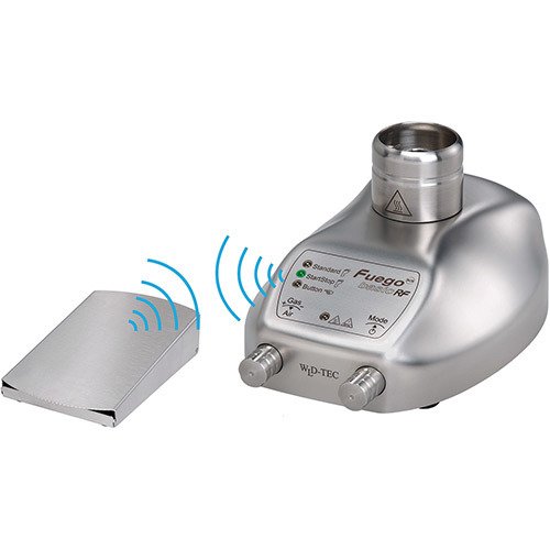 Fuego SCS RF Laboratuvar Gaz Brülörü & Gömülü Radyo Teknolojisine Sahip & Kablosuz Radyo Ayak Pedallı -1 Adet