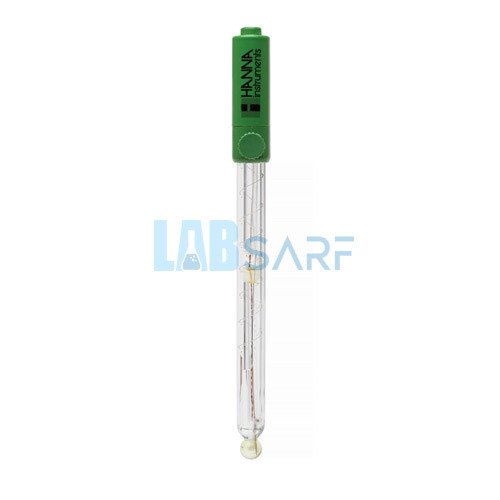Sürekli İzleme için Dahili Sıcaklık Sensörlü ve DIN Konnektörlü pH Elektrodu