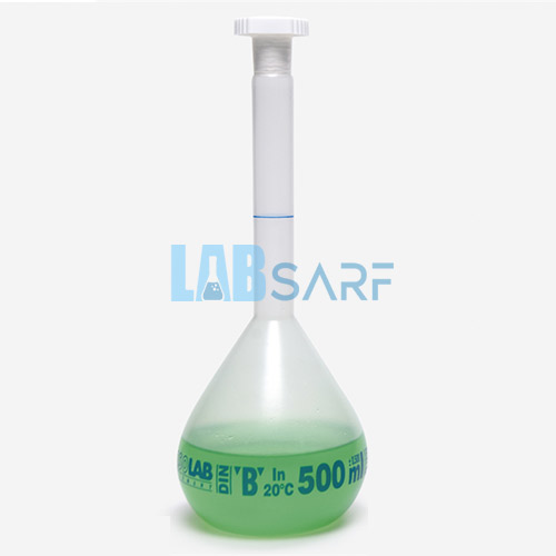 Balon Joje P.P Şeffaf 1000 ml NS 24/29 B Kalite Mavi Skala-1 Adet