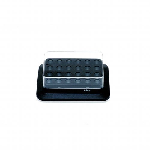 Heating Block 1,5 mL tüpler için kullanılan ısıtma bloğu, 24 delik (koni altı)