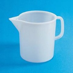 Kulplu Beher & P.P & 1000 ml & 1 Adet