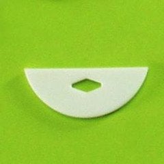 PTFE (Teflon) Karıştırıcı Bıçak & Balon İçin & 75x25 mm & 1 Adet