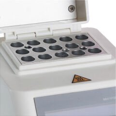 Mini Dry Bath 8 kuyulu ELISA şeridi için kullanılan ısıtma bloğu