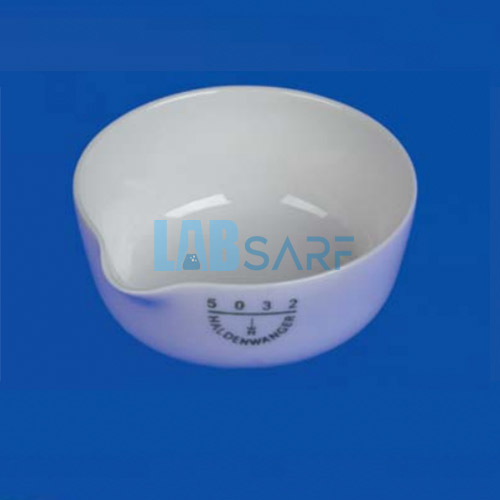 Porselen Kapsül Prof. Mohs'a Göre 30 ml Çap: 56 mm Yükseklik: 23 mm Dış Tabanı Sırsız