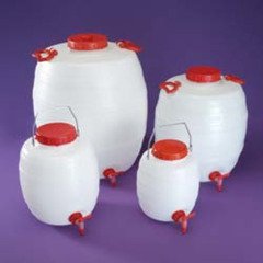 HDPE Bidon & Geniş Boyunlu & Musluklu & 10 Lt & 1 Adet