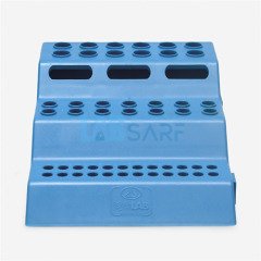 Mikrotüp Standı 3 Katlı & Rubi - (1 Adet)